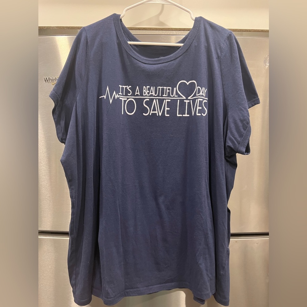 Torrid Greys Anatomy T Shirt Size 5 NWOT